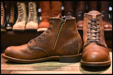 REDWING 3343 US8.5D BLACKSMITH フックカスタム済 - ブーツ