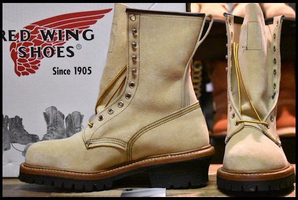 RED WING SHOES レッドウィング ロガーブーツ 8211 スエード - ブーツ