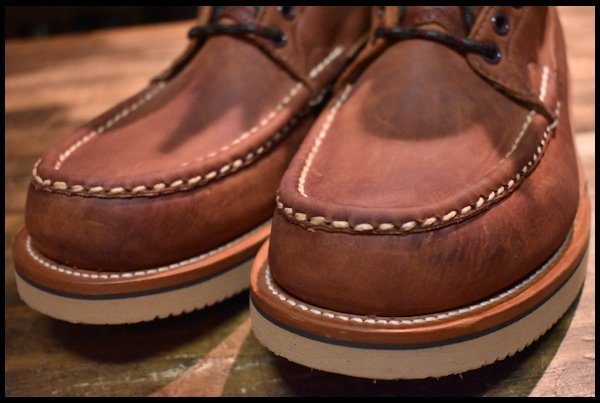 10E 未使用 福禄寿別注 白タグ】RUSSELL MOCCASIN ラッセルモカシン