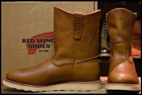 REDWING レッドウィング 866 ペコスブーツ ブラウン 9D-