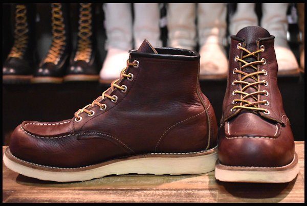 【8D 良品 08年】レッドウィング 8138 アイリッシュセッター 茶 ブライアーオイルスリック モックトゥ ブーツ redwing  HOPESMORE