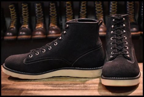 REDWING レッドウイング 2900 US7.5Dブラックスエードラインマン - ブーツ