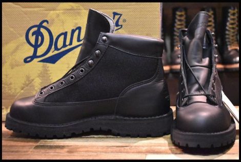 【9.5EE 箱付 DEAD 白タグ】Danner ダナーライトブラック 31400X 黒 ゴアテックス GORE-TEX ハイキング 編み上げ ブーツ HOPESMORE