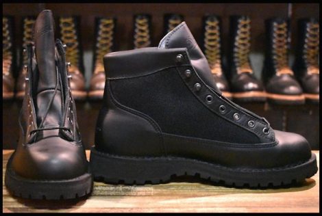 【9.5EE 箱付 DEAD 白タグ】Danner ダナーライトブラック 31400X 黒 ゴアテックス GORE-TEX ハイキング 編み上げ ブーツ HOPESMORE