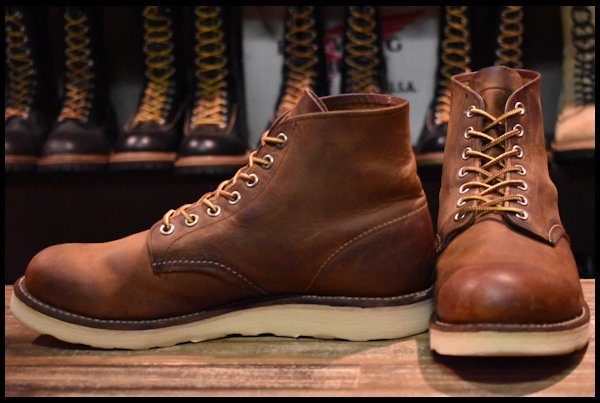 REDWING レッドウィング 9111 9.5D ブラウン ラフ＆タフ検索用 - ブーツ