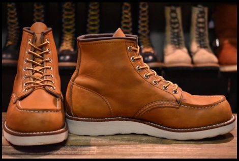 【7.5E 良品 22年】レッドウィング 875 アイリッシュセッター 茶 オロレガシー モックトゥ レースアップ ブーツ redwing HOPESMORE