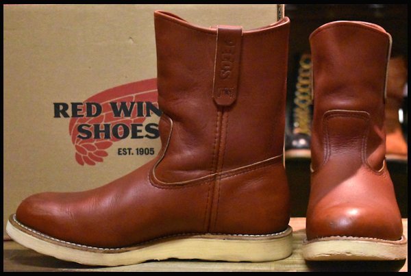 RED WING】レッドウィング 23.5ペコスブーツ 8866 ブラウン-