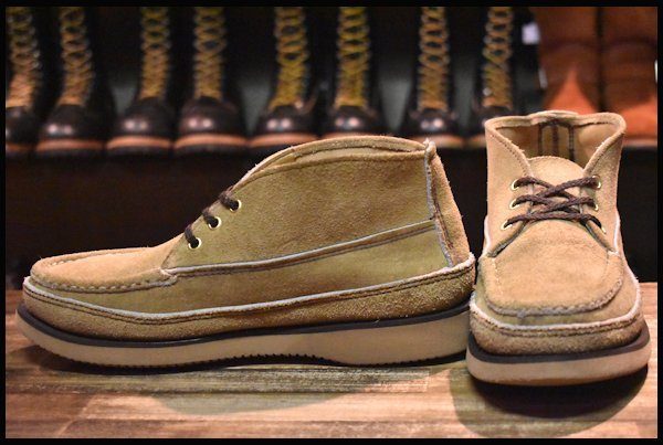 (t58)【希少レア】russell moccasin スウェード チャッカ