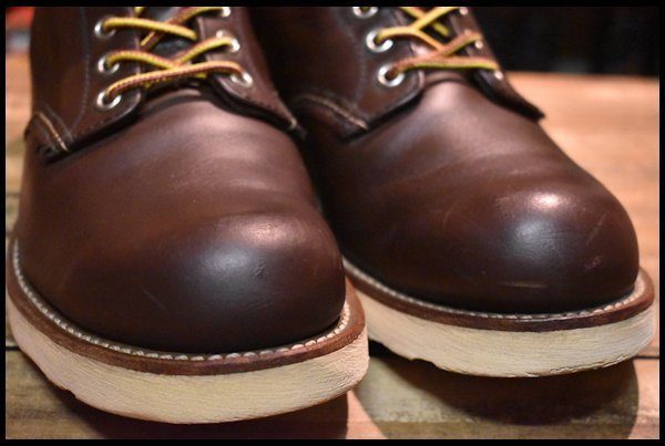 REDWING レッドウイング 8134 US7.5D ブラウン プレーントゥ - ブーツ