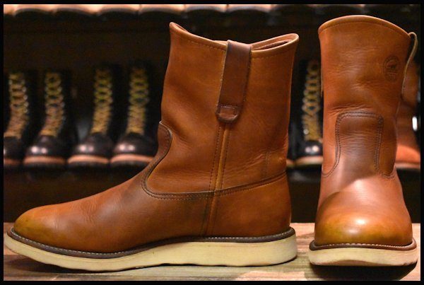 希少◇犬刻印◇REDWING レッドウィング 866 PECOS BOOTS靴/シューズ