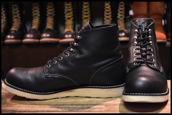 在庫新品美品 REDWING 9075 クラシックモック 27cm ブラック ブーツ 靴 靴