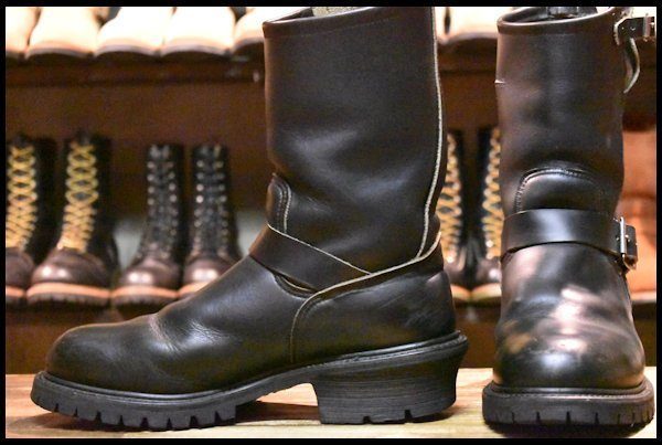 希少】90s REDWING ￼PT91 8280 エンジニアブーツ-