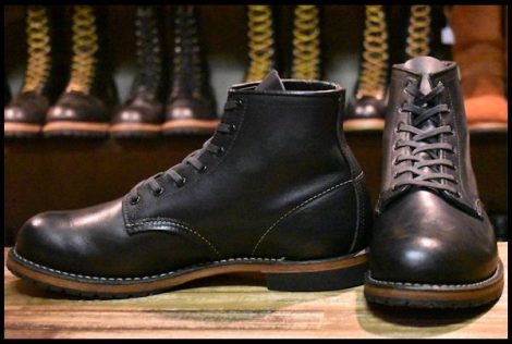 レッドウィング【限定値下げ】REDWING ベックマン 9014 黒 9ハーフD