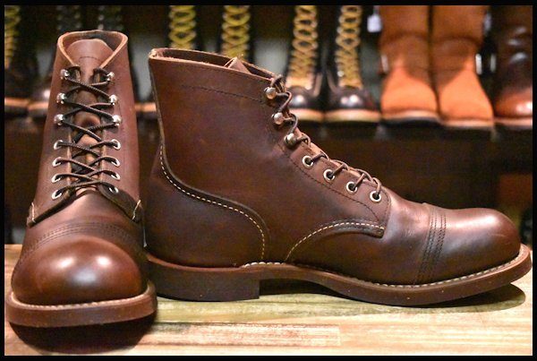 レッドウィング REDWING アイアンレンジ 9.5D 8111-