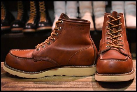 RED WING #875  オロ・ラセット　犬タグ　US7 1/2 Eお勧めポイント