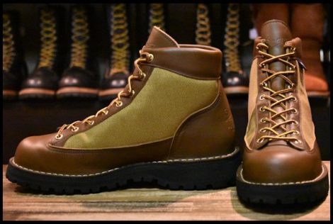 7.5EE 美品 白タグ】Danner ダナーライト 30420X 茶 ブラウン カーキ ...