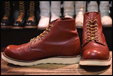 レッドウイング Redwing 8166 プレーン 赤茶 ビームス - ブーツ