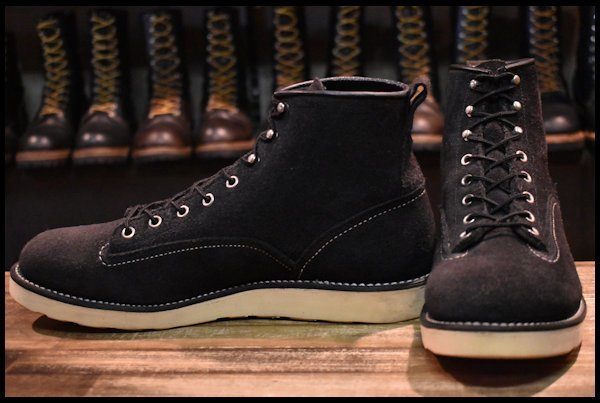 REDWING レッドウイング 2900 US10D ブラックスエード03/11 - ブーツ