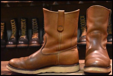 良品】９E 866 REDWING ペコス#19-