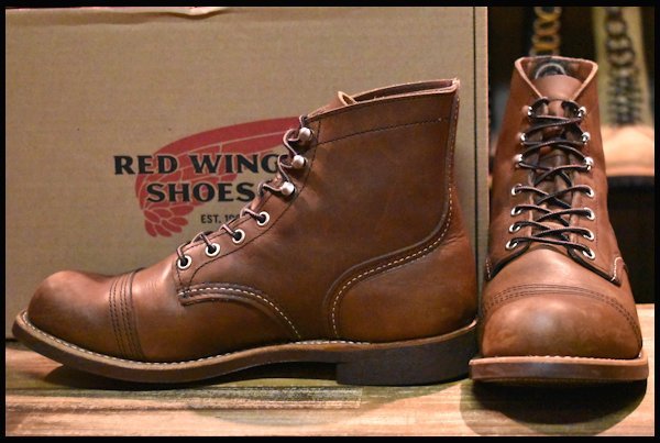 美品】REDWING 8111 アイアンレンジャー 8D アンバーハーネス-