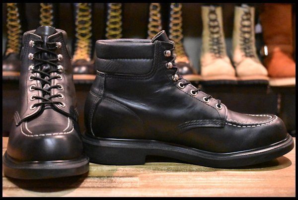 REDWING 8133 SUPERSOLE BLACK 9E スーパーソール - ブーツ