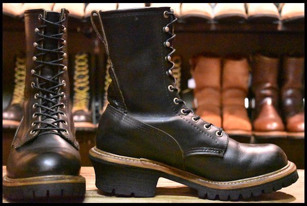 RED WING レッドウィング 699 7E ブラック ロガーブーツ