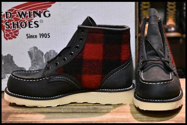 【6D 箱付 DEAD 06年】レッドウィング 9001 ランバージャック アイリッシュセッター ウールリッチ ヌバック ブーツ redwing  HOPESMORE