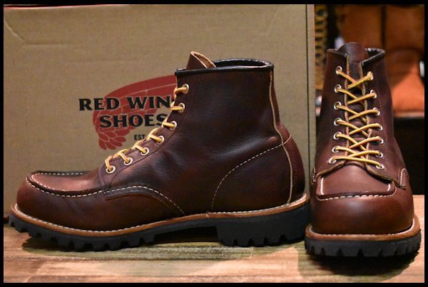 RED WING ラフネック【26】 8146 ビブラム ワークブーツ 8DTHREEIN