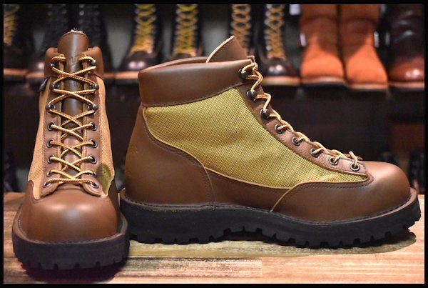 7.5E 箱付 美品 白タグ】Danner ダナー ダナーライト3 33220