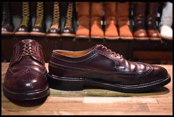 11E 良品】ALDEN オールデン 975 ロングウイングチップ #8