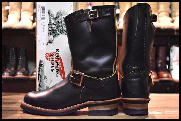 RED WING 9268 エンジニア ブラック 茶芯 8 D