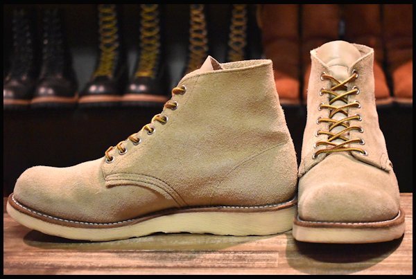 RED WING 8167 スウェード プレーントゥ 8H-