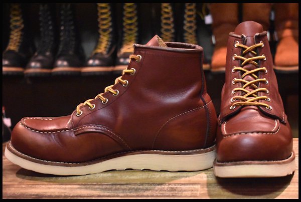 RED WING レッドウィング 9106 アイリッシュセッター モックトゥ-