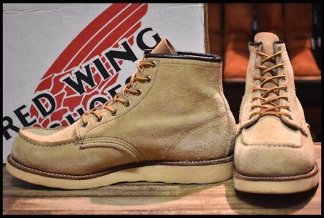 REDWING レッドウイング 8173 8.5E モックブーツ スエード羽タグ - ブーツ