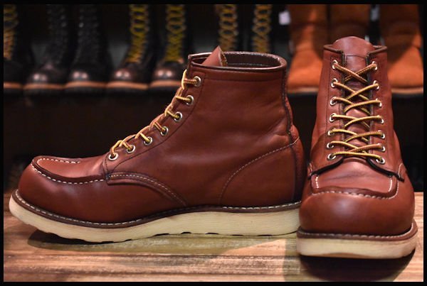 RED WING レッドウィング 9106 アイリッシュセッター モックトゥ-