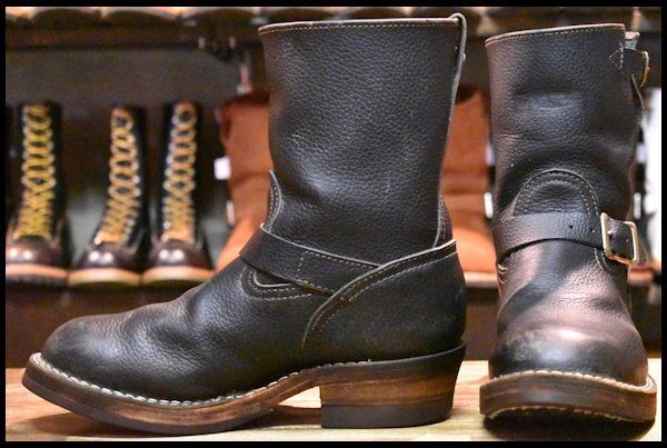 WESCO BOSS ウエスコ ボス 8Dブラック ツートン 黒 美品！ - ブーツ