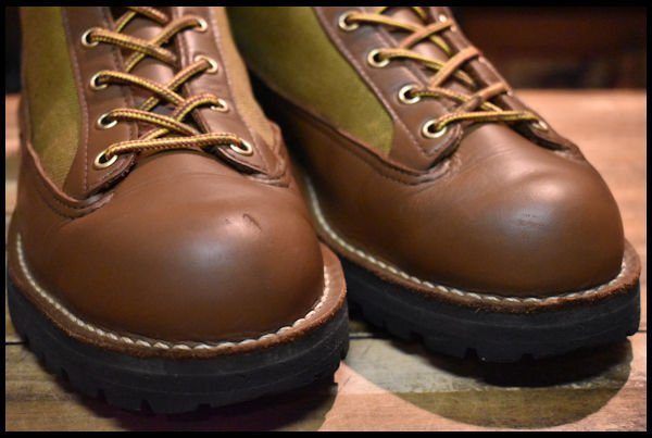 10.5EE 良品 白タグ】Danner ダナーライト 30440 ブラウン カーキ