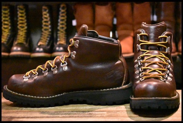 8.5EE 良品 白タグ】Danner ダナー マウンテンライト 30520X ブラウン