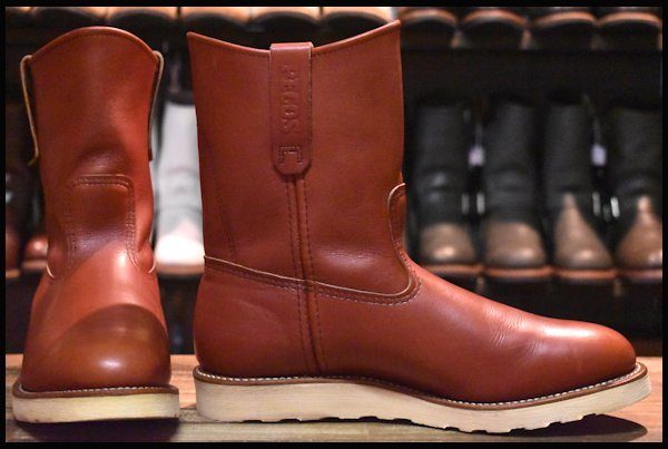 美品 廃番入手困難 RED WINGレッドウィング ペコスブーツ NO8866-