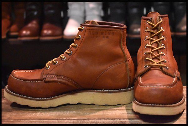 Danner』ダナー 【26】 ワークブーツ 編み上げ レースアップ 赤茶-