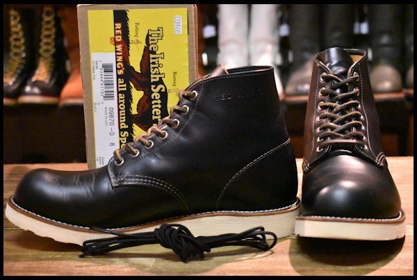 REDWING 9870 アイリッシュセッター クローンダイク プレーントゥ-