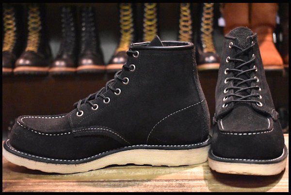 RED WING　8874 ブラックスエードブーツ