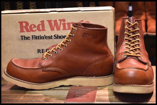 超安い】 ヴィンテージ RED WING アイリッシュセッター刺繍半円タグ93