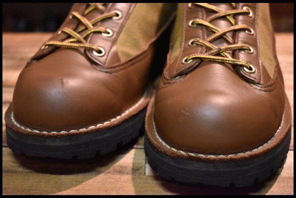 10.5EE 良品 白タグ】Danner ダナーライト 30440 ブラウン カーキ