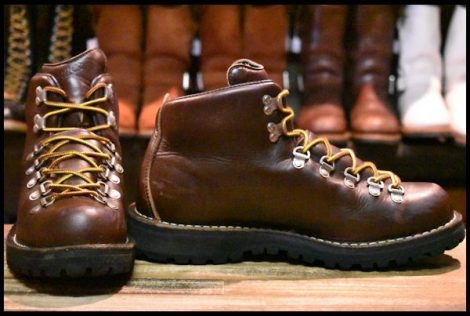 【8.5EE 良品 白タグ】Danner ダナー マウンテンライト 30520X ブラウン ゴアテックス GORE-TEX 編み上げ レースアップ ブーツ HOPESMORE