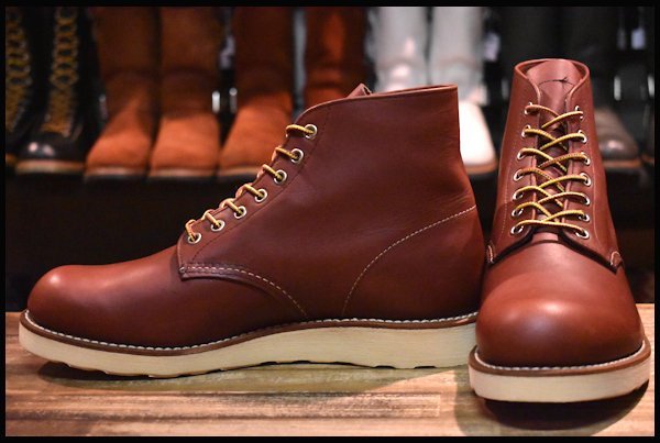 【REDWING】プレーントゥ 9105 レッドブラウン