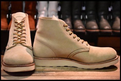 【8D 美品 11年】レッドウィング 8167 スエード アイリッシュセッター ホーソーンアビレーン プレーントゥ ブーツ redwing HOPESMORE