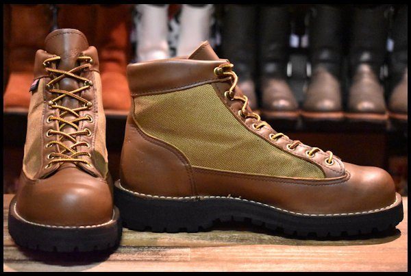 8EE 美品 白タグ】Danner ダナーライト 30420X 茶 ブラウン ゴアテック