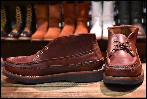 9.5E 良品】RUSSELL MOCCASIN ラッセルモカシン スポーティングクレー