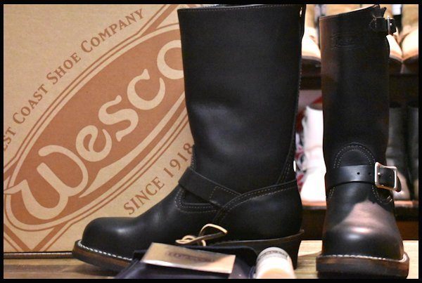 7E 箱付 美品 14年】WESCO ウエスコ カスタムボス ブラック 黒 11